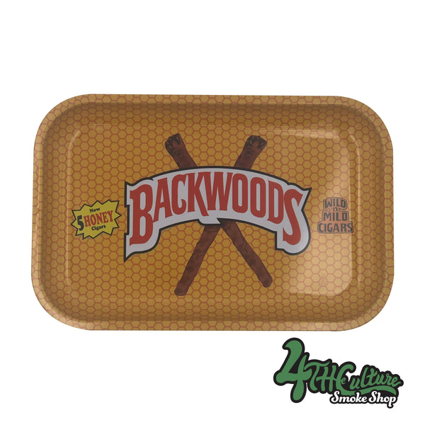 Backwoods Honey Yellow Rolling Tray- medium