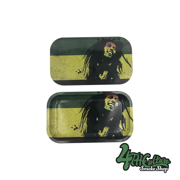 Bob Marley Medium Rolling Tray + Magnetic Lid